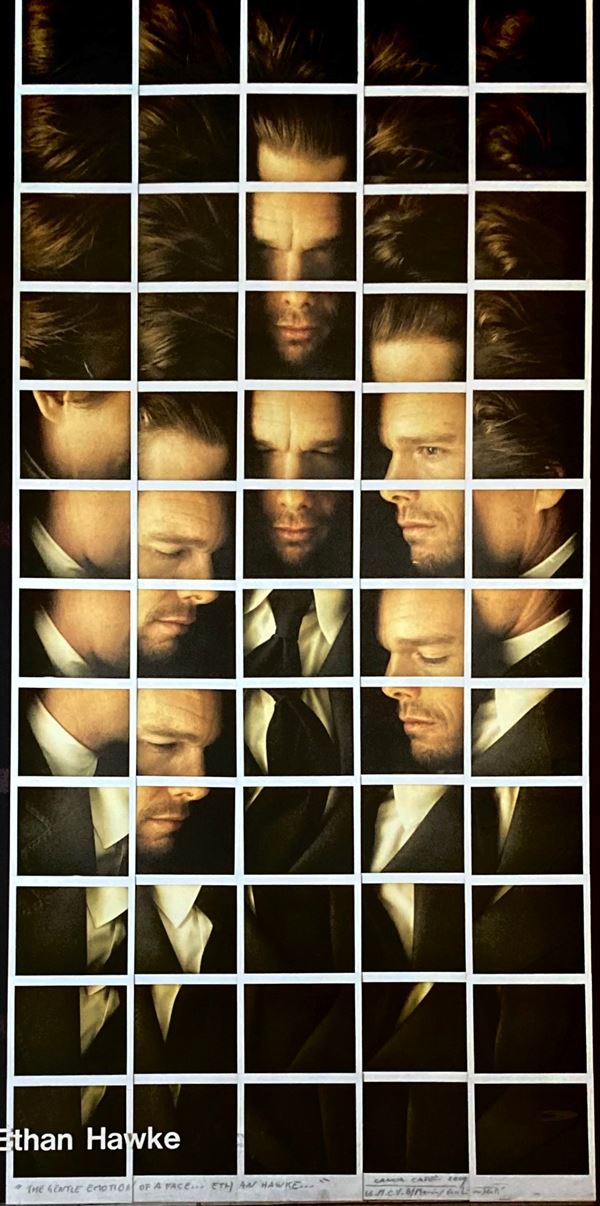 Maurizio Galimberti - The gentle emotion of a face... Ethan Hawke