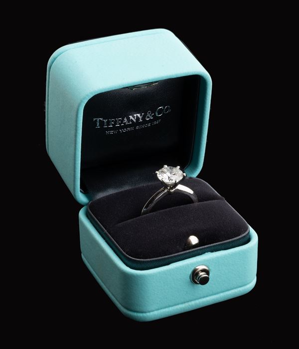 Tiffany &amp; Co - Anello solitario