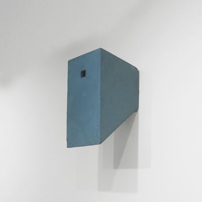 Senza titolo, tecnica mista su legno (1990)