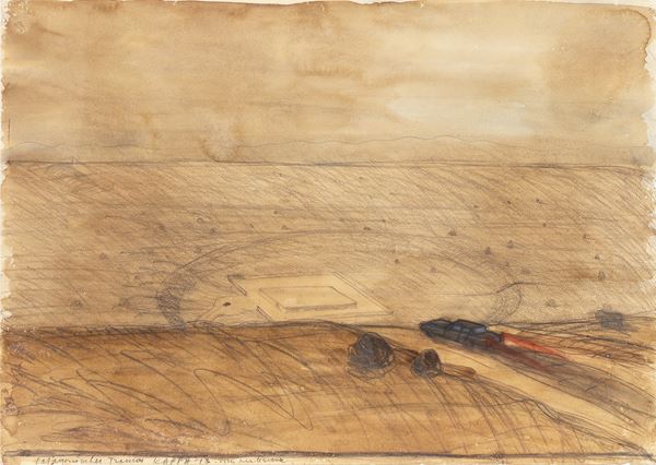 Kurt (Kappa)  Kocherscheidt : Untitled  (1973)  - Mixed media on paper - Auction Modern and Contemporary Art - Blindarte Casa d'Aste
