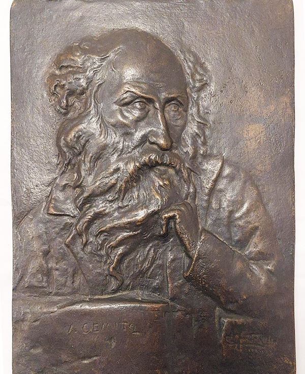 Vincenzo  Gemito (Napoli, 1852 - 1929) - Autoritratto