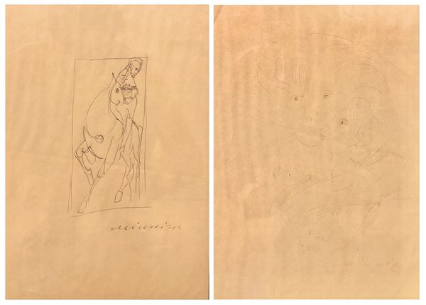 Remo Brindisi -  Single lot consisting of n. 2 works
