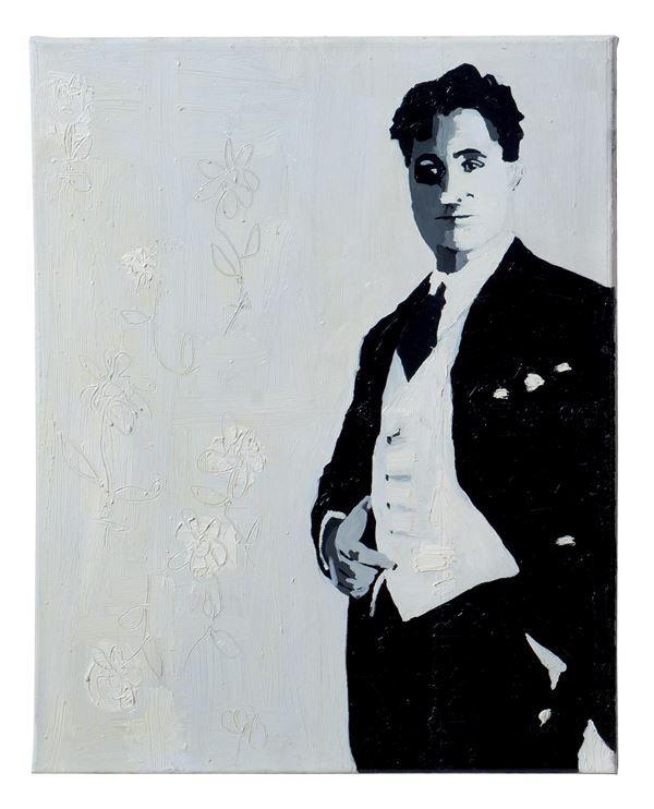 Luca Giovagnoli : Untitled  (2008)  - Acrylic on canvas -  BUY NOW - Contemporary Art + - Blindarte Casa d'Aste