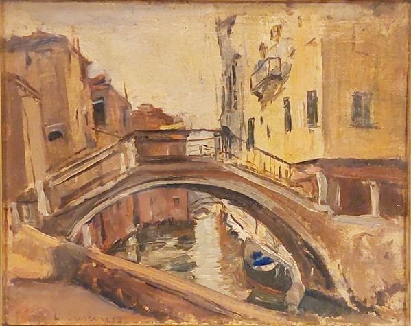 Luigi Crisconio - Veduta di Venezia