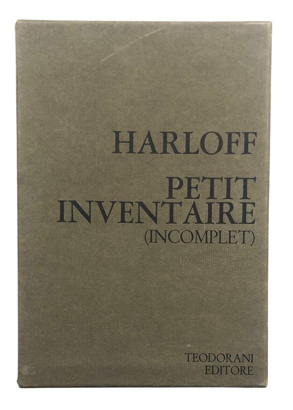 Guy Harloff - Petit Inventaire (incomplet)