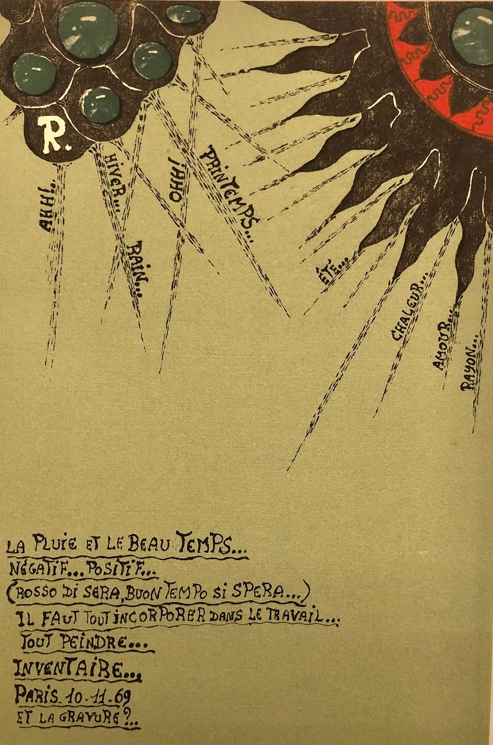 Petit Inventaire (incomplet)