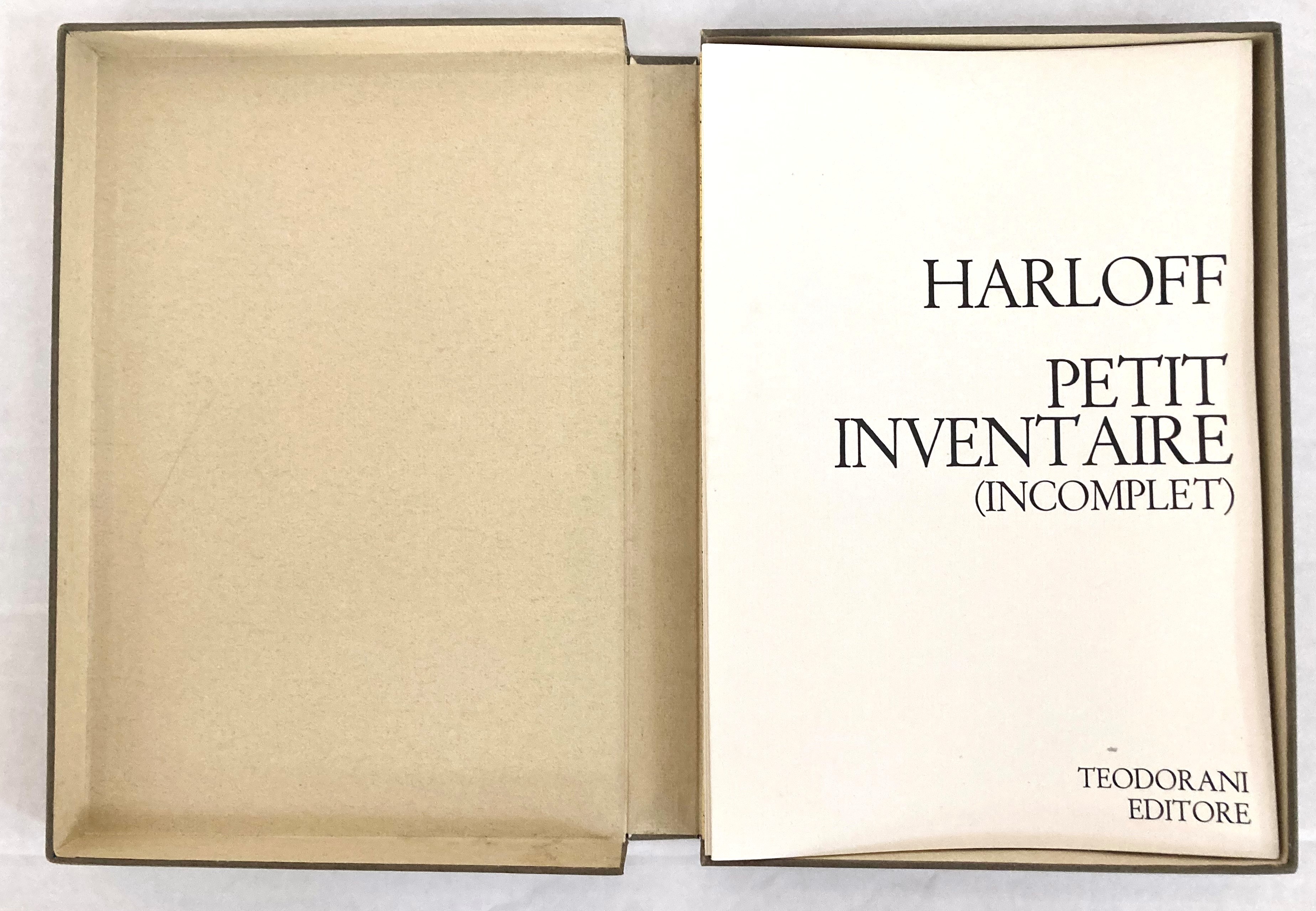 Petit Inventaire (incomplet)