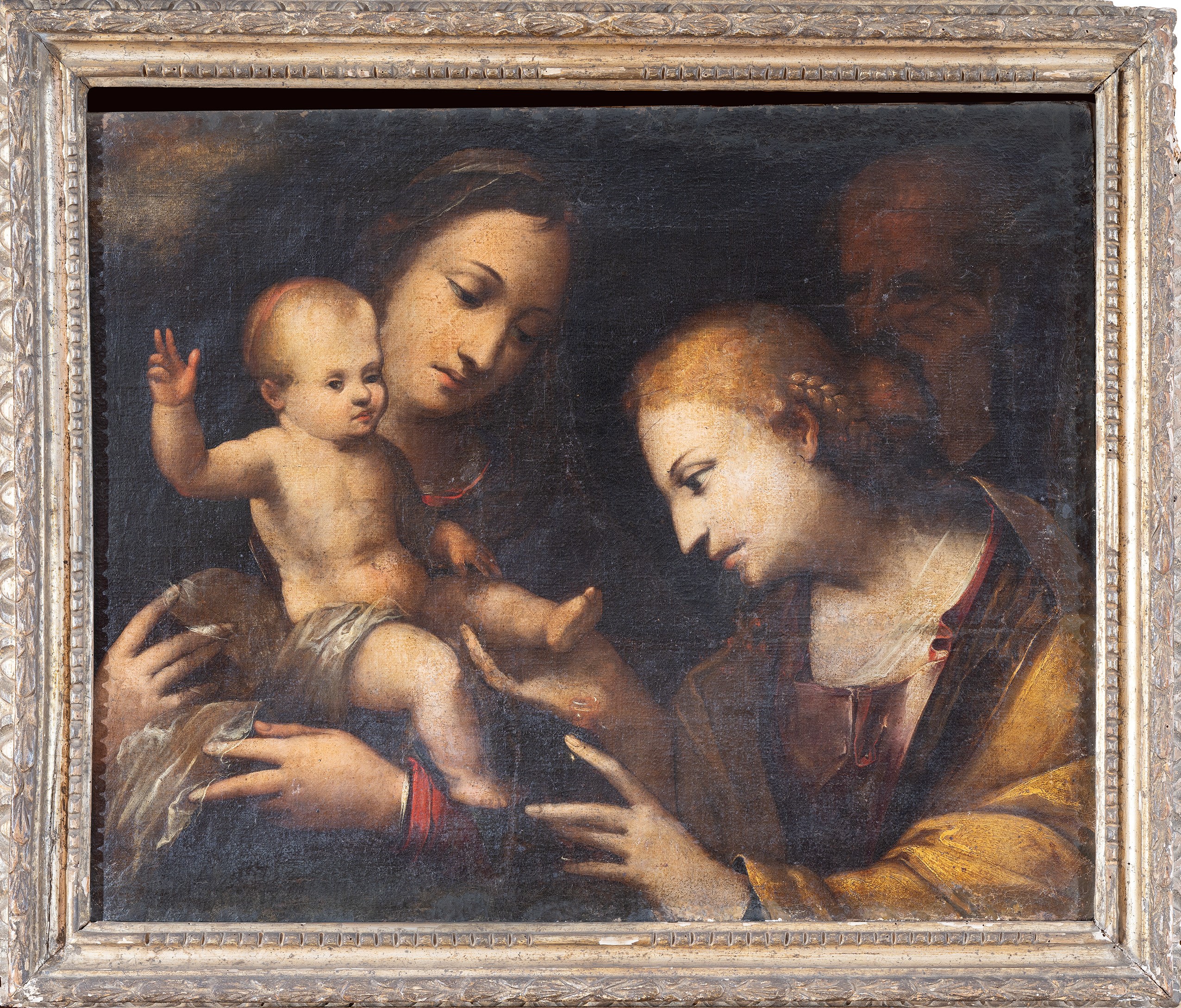 Madonna con bambino, Sant'Anna e San Gioacchino