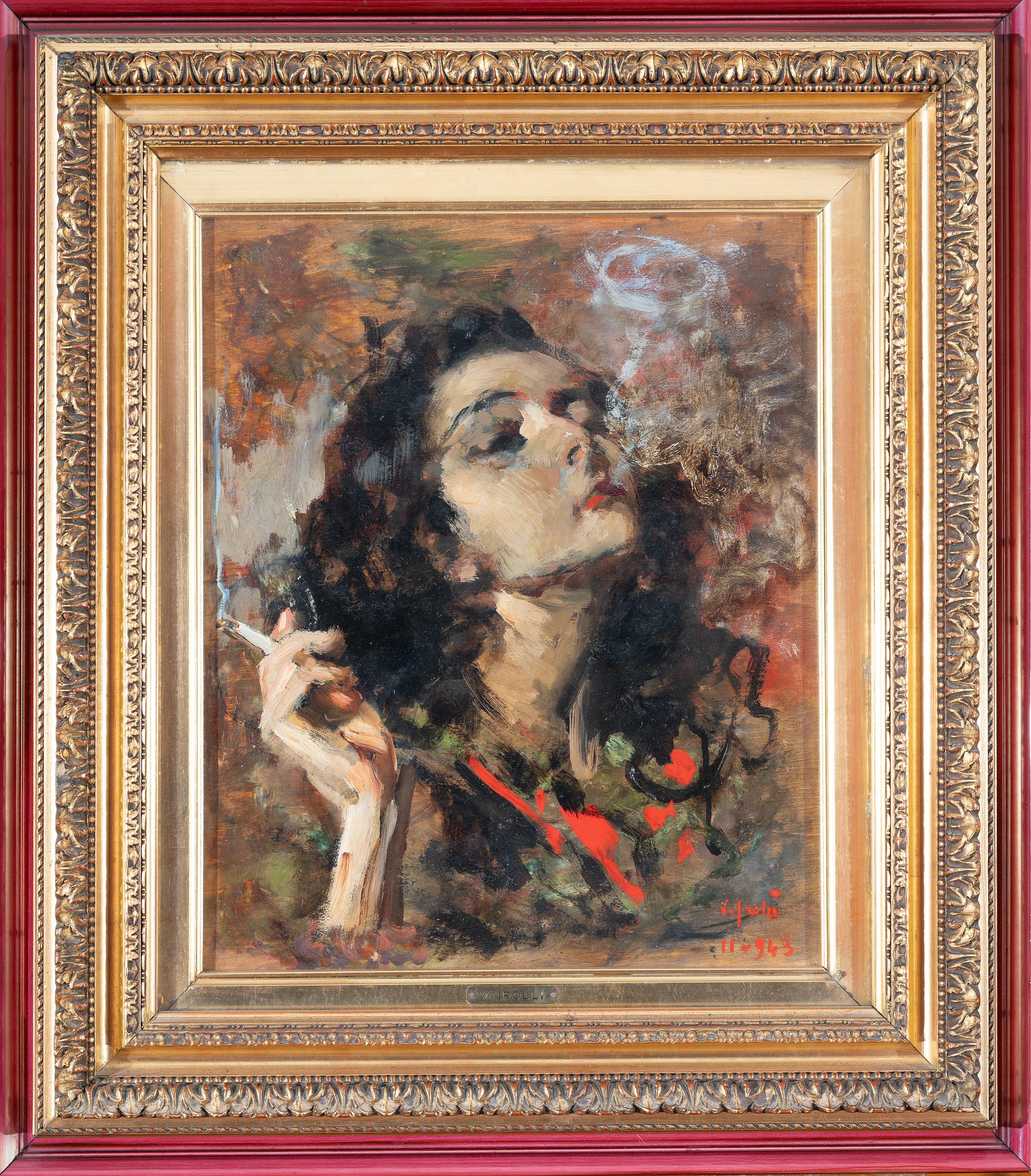 Vincenzo Irolli - La Fumatrice