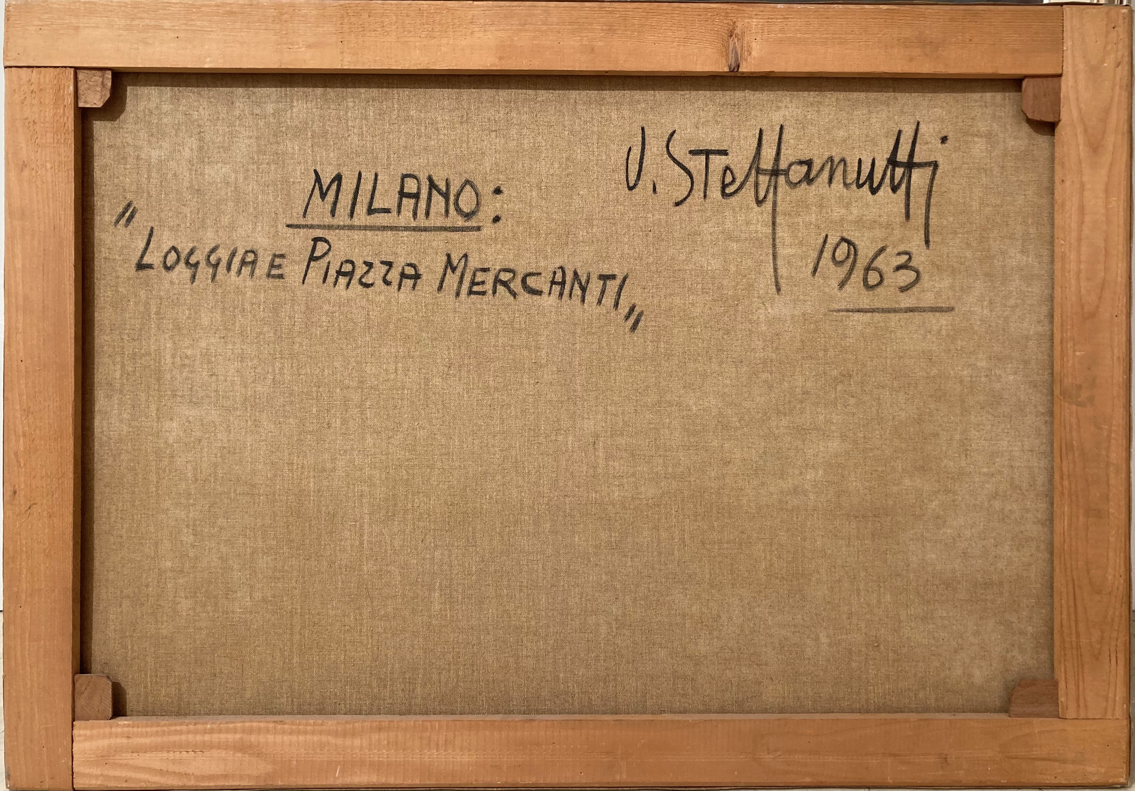 Milano: Loggia Piazza Mercanti