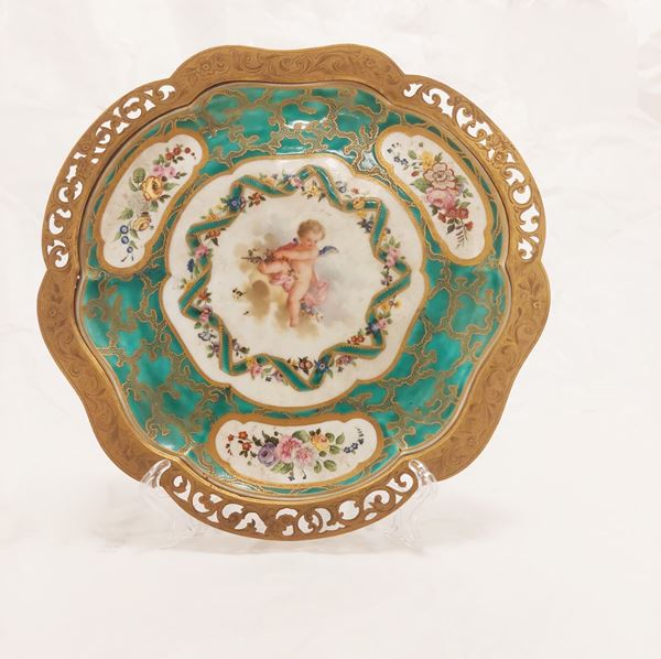 Porcellana di Sevres, Francia - Cherub plate