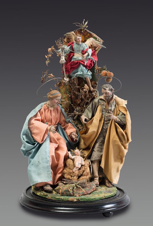 Napoli, fine XVIII secolo - Gruppo della natività