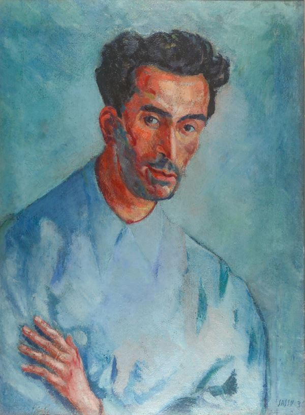 Aligi Sassu - Ritratto di Luigi Rognoni