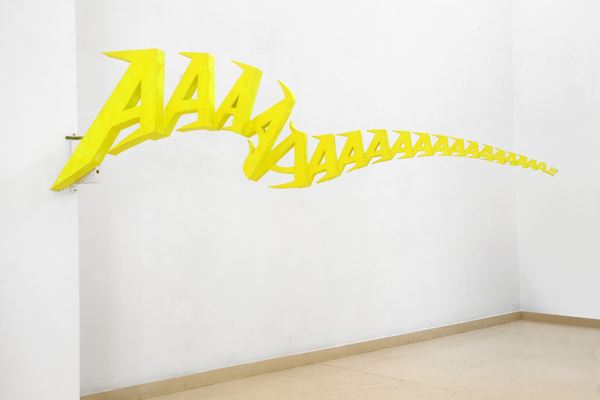 Dionisis Kavallieratos : Senza titolo  - Acrilico su legno - Asta Arte Moderna e Contemporanea - Blindarte Casa d'Aste