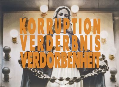 Korruption Verderbnis Verdrossenheit