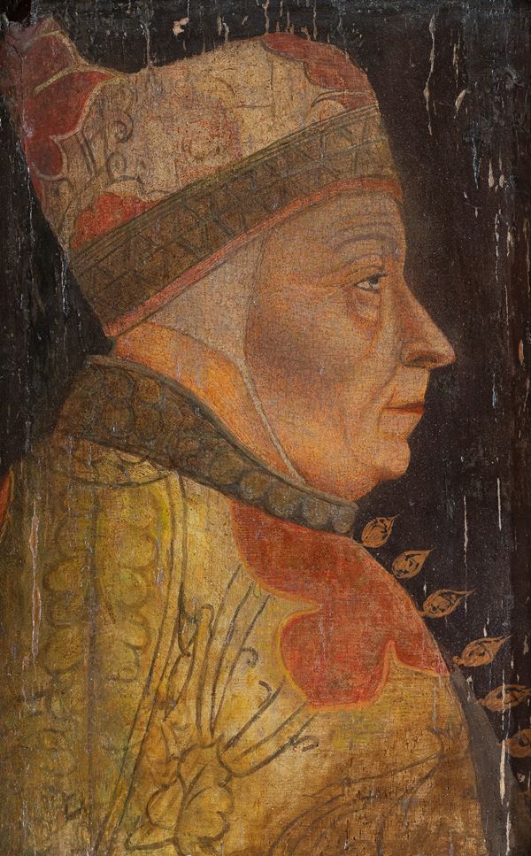 seguace di Lazzaro  Bastiani - Ritratto del Doge Francesco Foscari