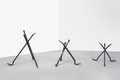 Libertè - Egualitè - Fraternitè, sculture in ferro