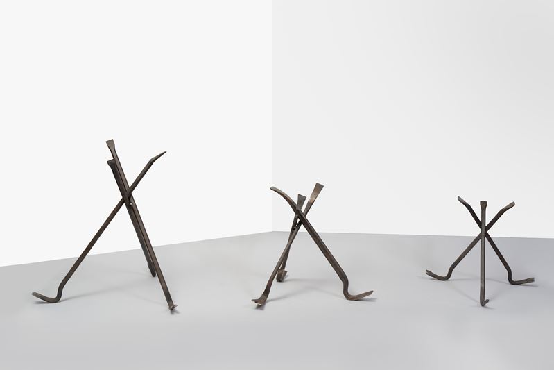 Marcelo Cidade - Libertè - Egualitè - Fraternitè, sculture in ferro