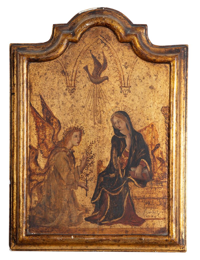 dall'Annunciazione di Simone Martini