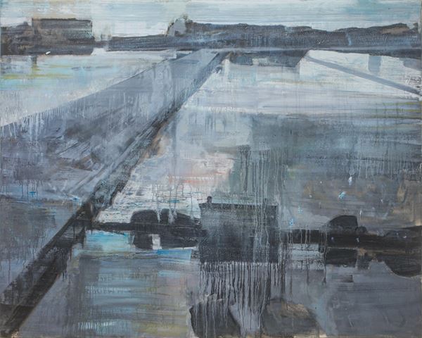 Giovanni  Frangi : San Francisco  (2009)  - Olio su tela  - Asta Arte Moderna e Contemporanea - Blindarte Casa d'Aste