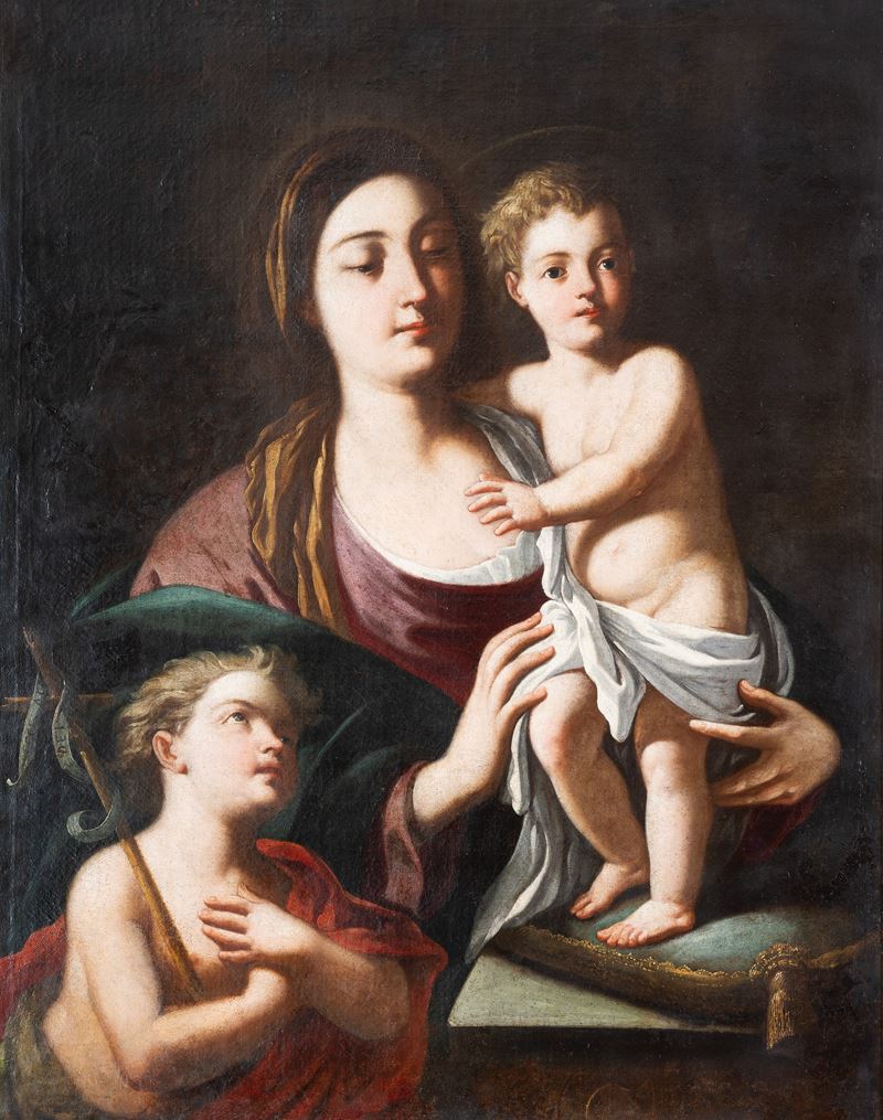 Madonna con bambino e San Giovannino