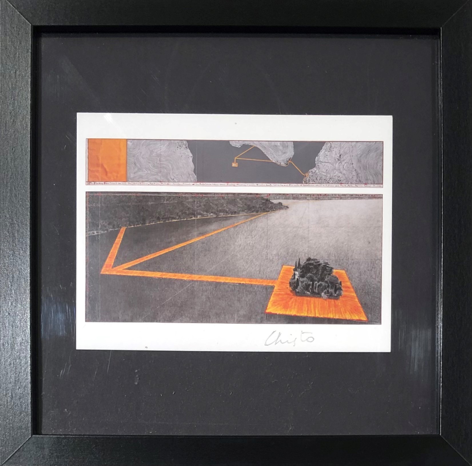 Christo - Lotto Unico Composto da N.4 Opere ("the Floating Piers", Project For Lake Iseo)