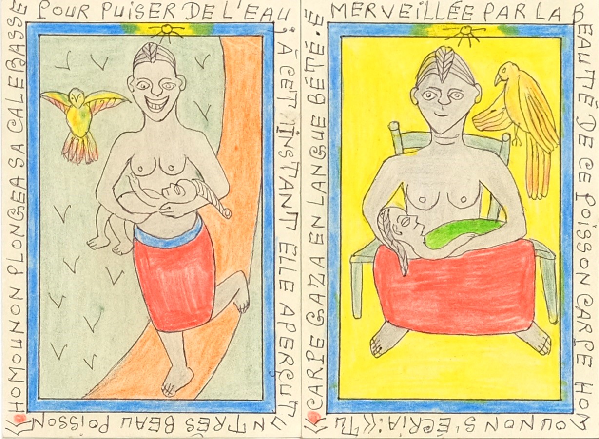 La legende de Gazawounon la fille carpe