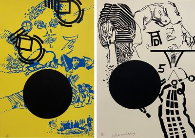 Lotto Unico di N. 2 Litografie