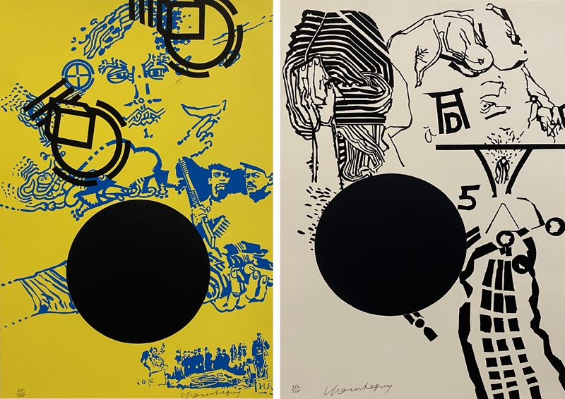 Jean Robert Ipoustéguy - Lotto Unico di N. 2 Litografie