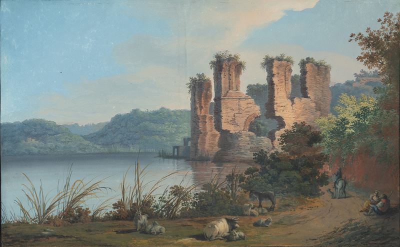 Il Templio di Apollo sul lago di Averno