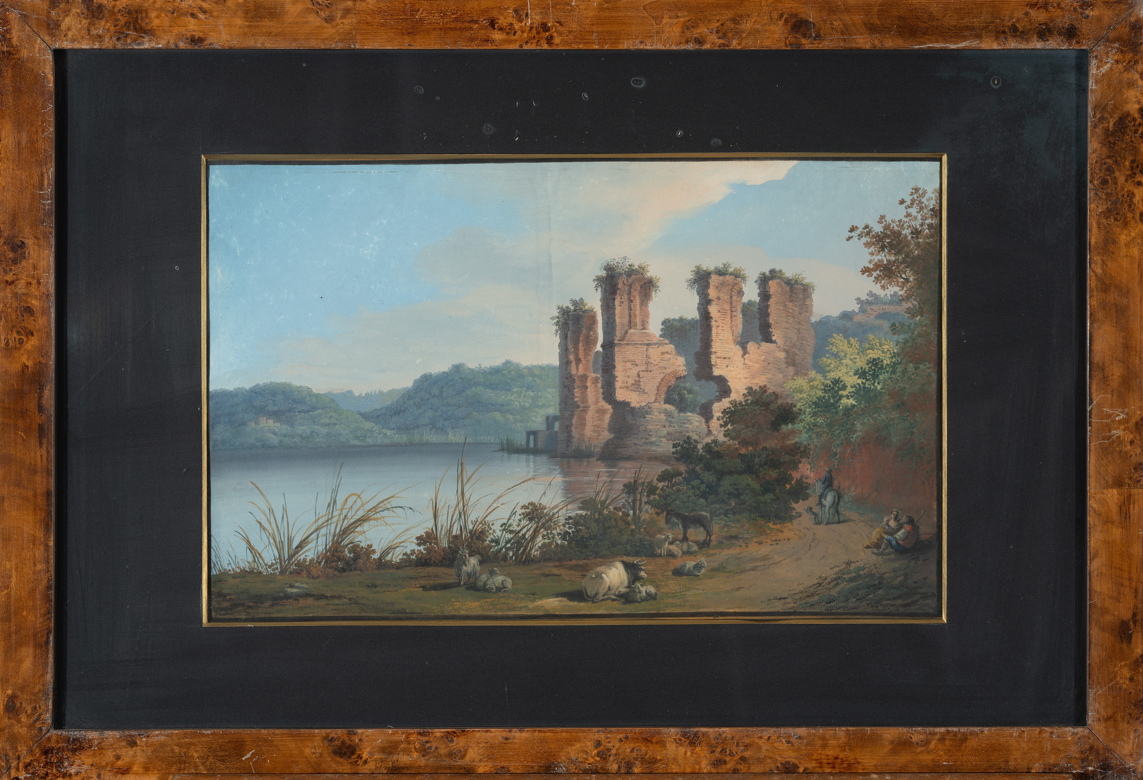 Il Templio di Apollo sul lago di Averno