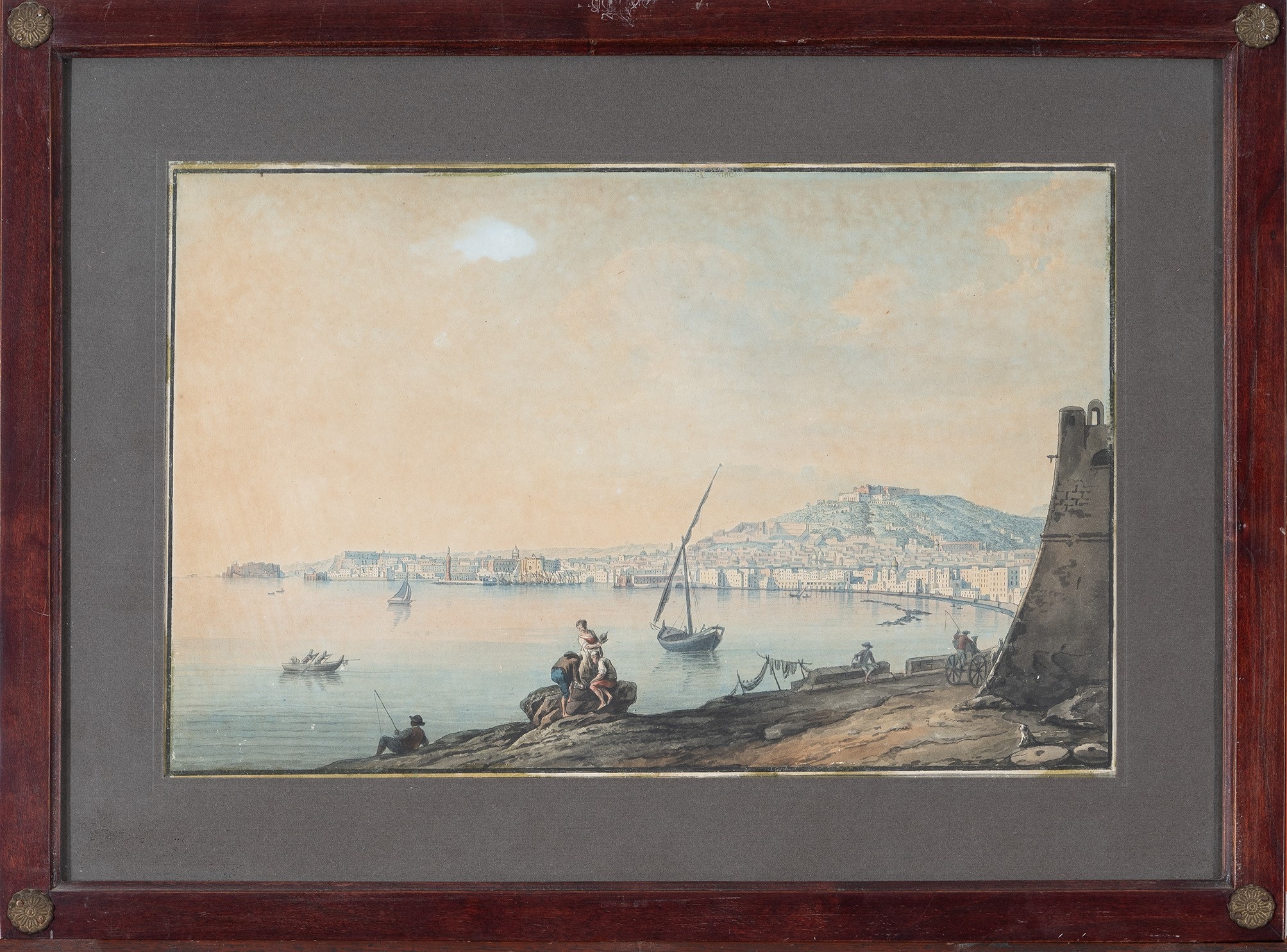 b) Napoli da Portici