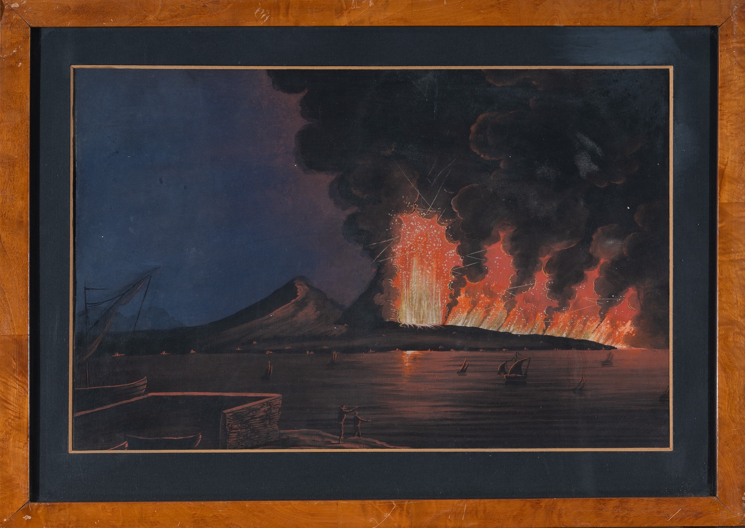 L'eruzione del Vesuvio del 1794