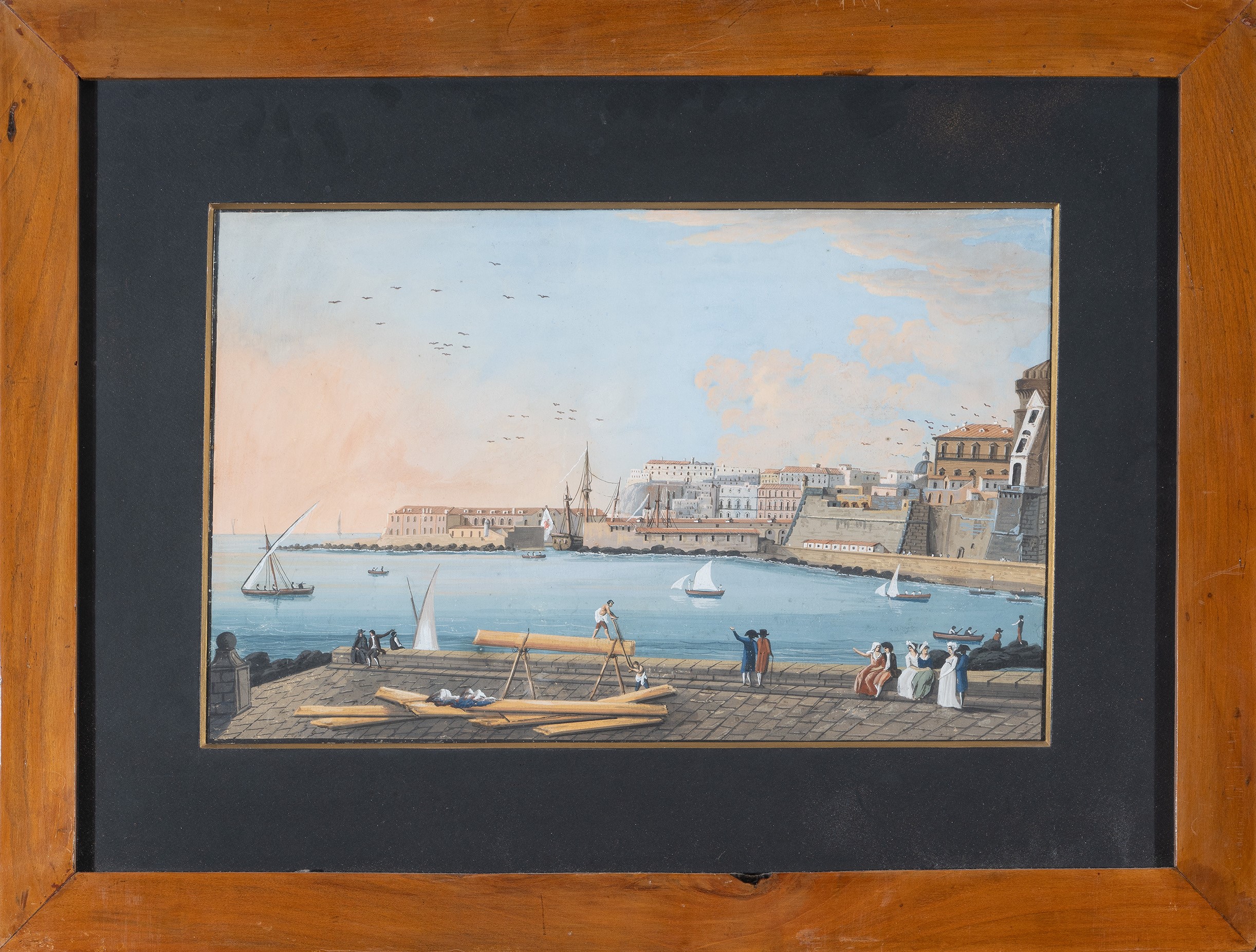 Veduta del Porto di Napoli