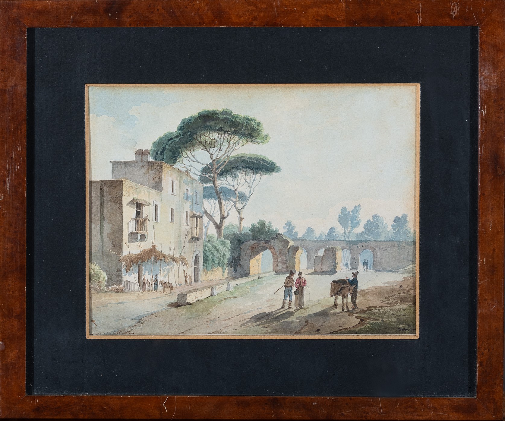 Ponti rossi vicino Napoli