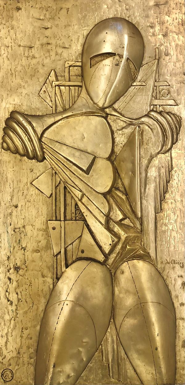 Giorgio De Chirico (After) - Manichino. Omaggio a De Chirico. Dalla serie 'Il grande maestro' a cura di Arte In Cornice