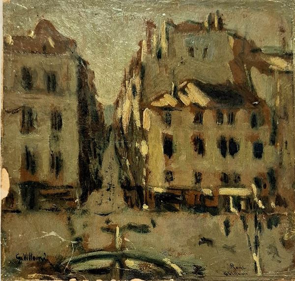 Gennaro  Villani (Napoli, 1885 - 1948) - PIAZZA DI SPAGNA