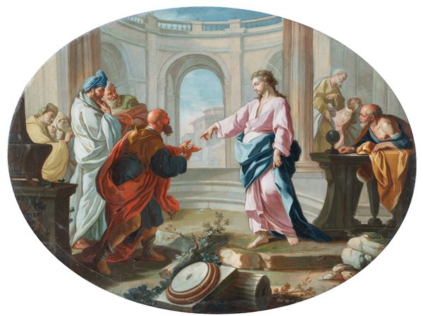 Giacinto Diano (Pozzuoli 1731 - Napoli 1803) - Il tributo di Cesare