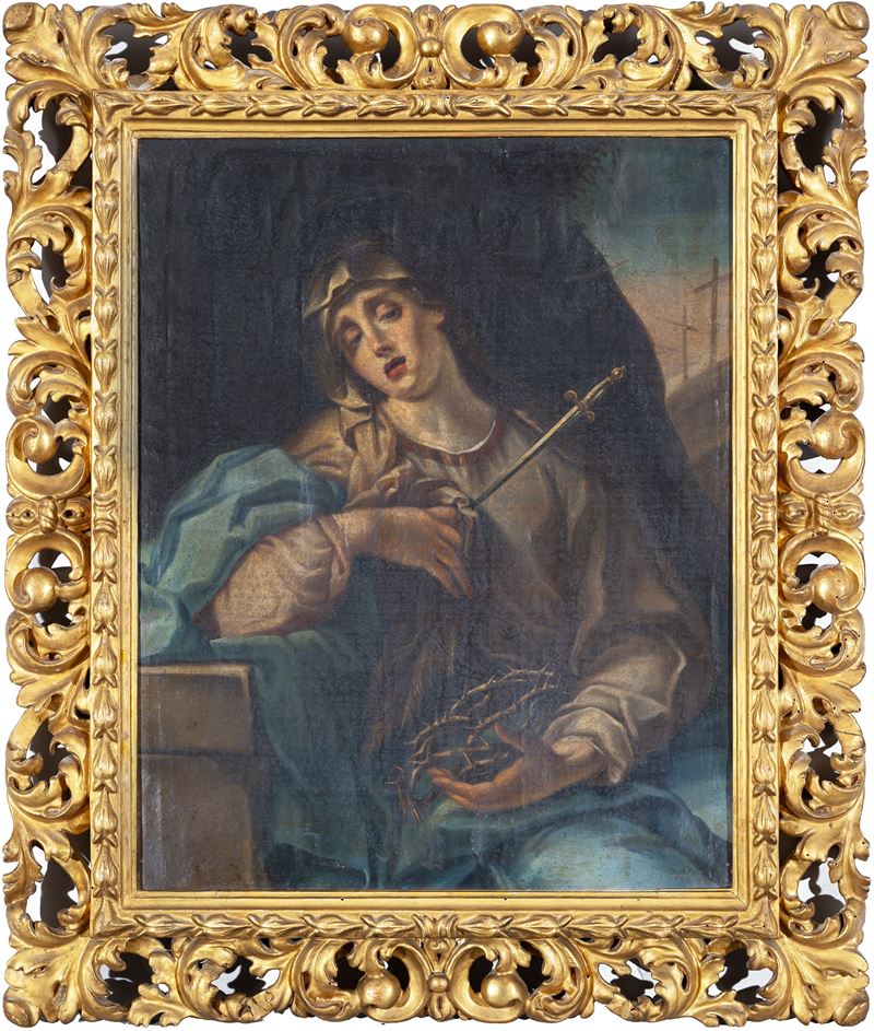 Scuola Italiana, XVII Secolo - Madonna Addolorata