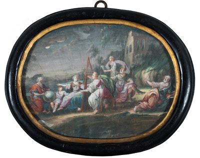 Allegoria delle Scienze con Simboli Massonici