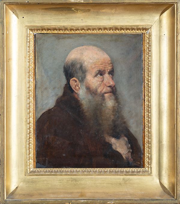 Scuola dell'Italia meridionale XVII secolo - Portrait of bearded man