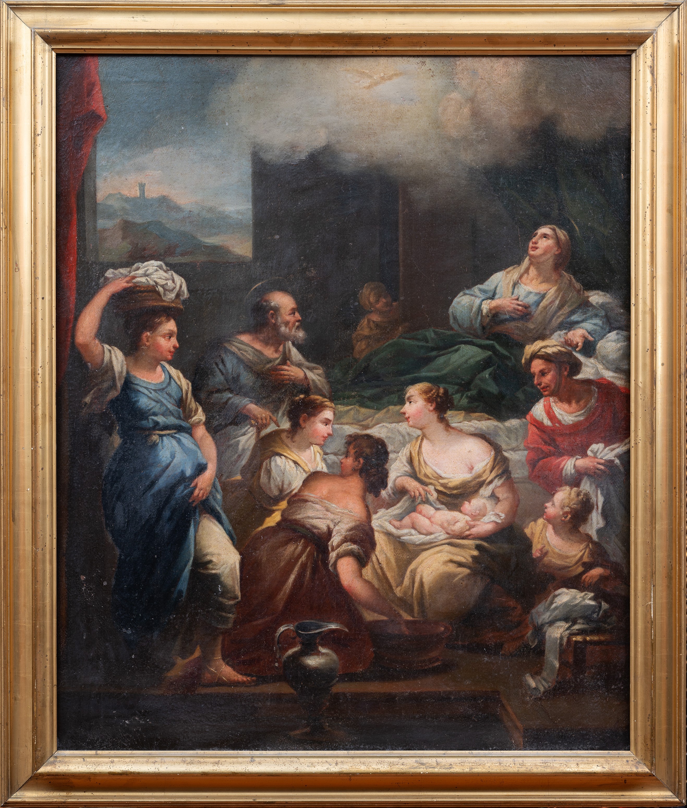 Scuola Napoletana, Seconda Metà XVIII Secolo - Nascita della Beata Vergine