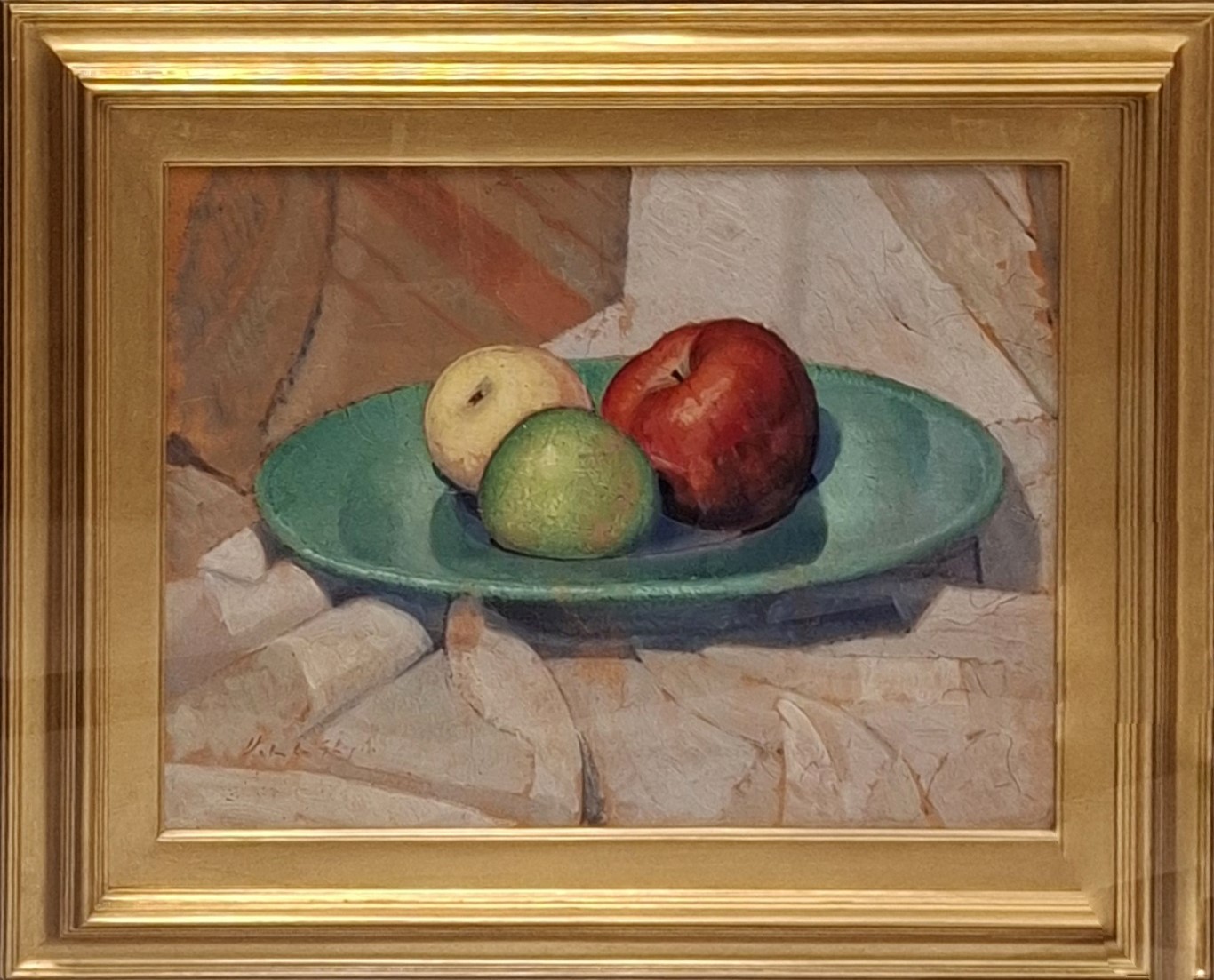 Tre mele su un piano