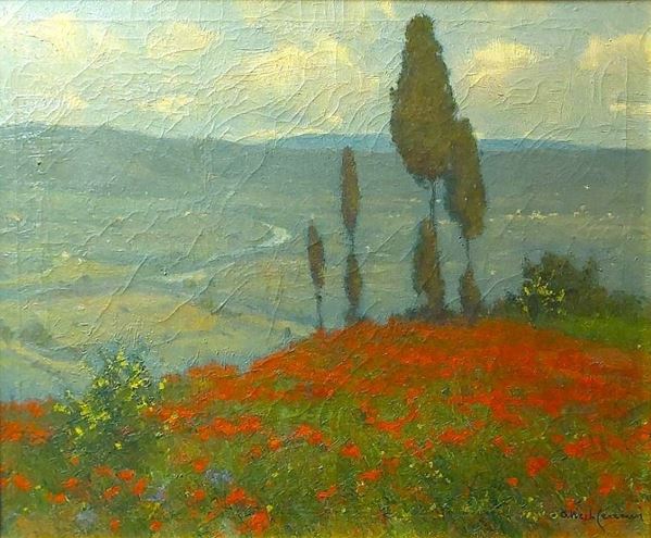 Alberto Cecconi - Campo papaveri