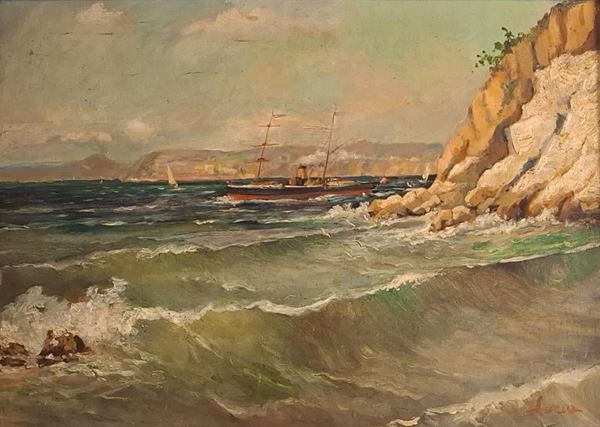 Vincenzo Loria (1849 - 1939) - Marina