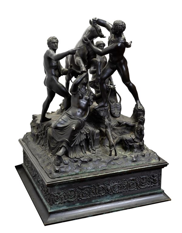 Gruppo scultoreo raffigurante il Toro Farnese