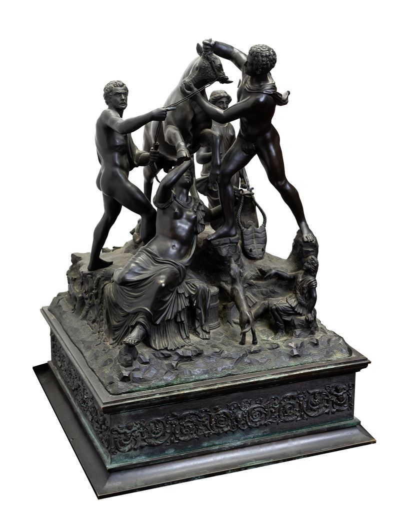 Gruppo scultoreo raffigurante il Toro Farnese