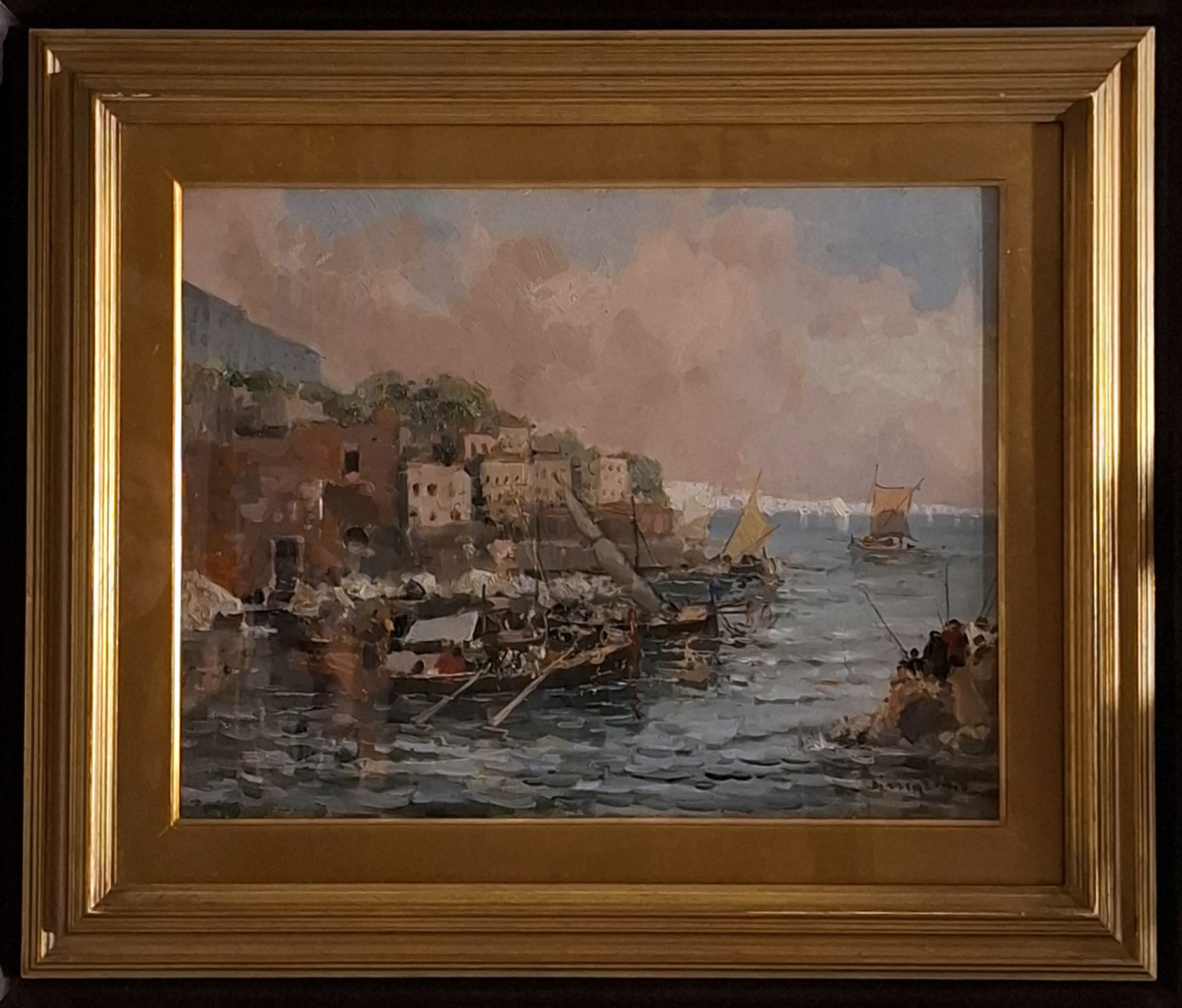 Veduta di Posillipo dallo scoglio dei due Frati