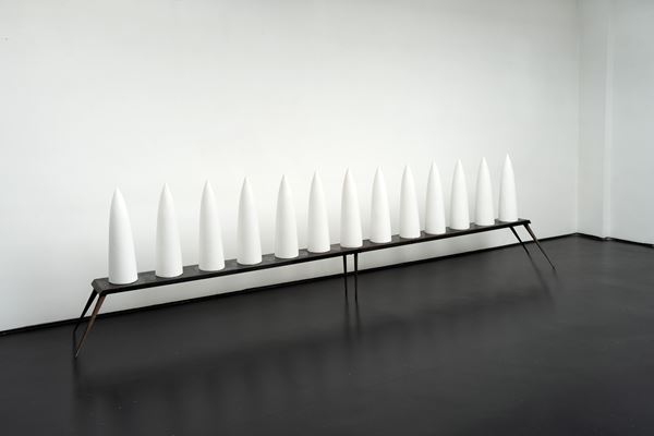 Federico Del Vecchio : Senza Titolo  (2001)  - iron, plaster - Auction Modern and Contemporary Art - Blindarte Casa d'Aste
