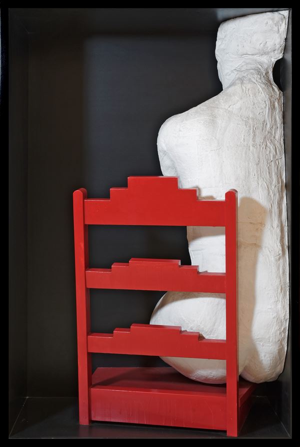 George Segal - Girl on a chair